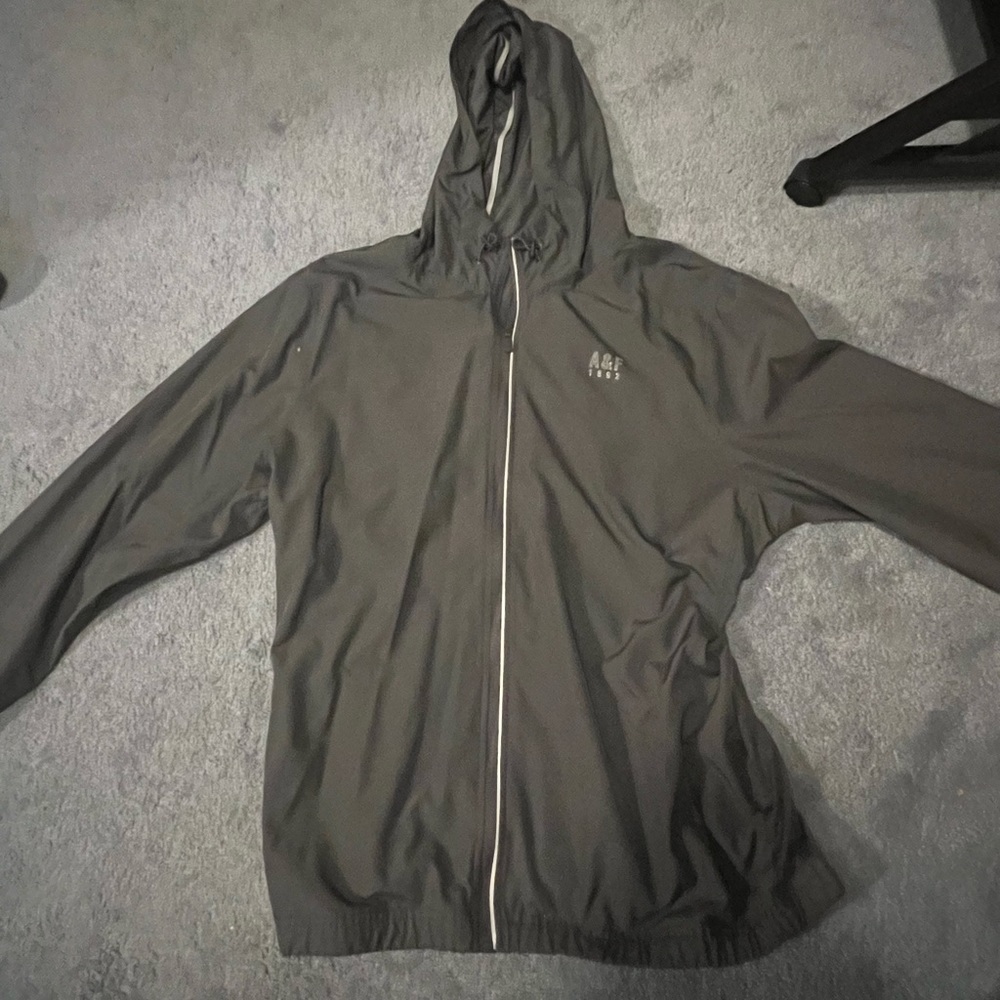 Abercrombie and fitch light windbreaker size large in great condition
